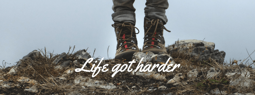 Life Got Harder by Helen Sherwin